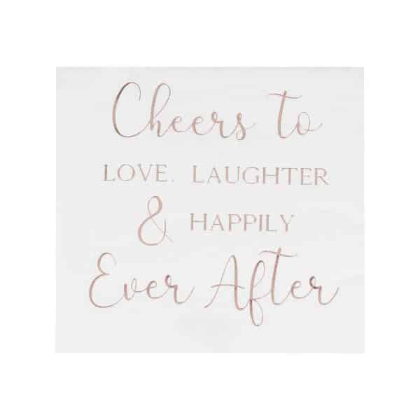 Happily ever after - servíettur 16 stk