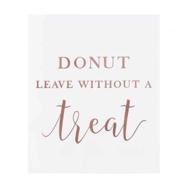 Donut Leave Without a Treat - POKAR 20 STK