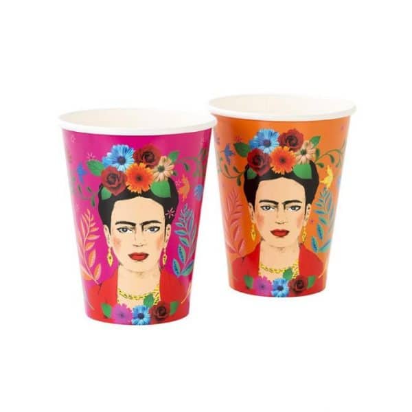 FRIDA KAHLO GLÖS 8 STK