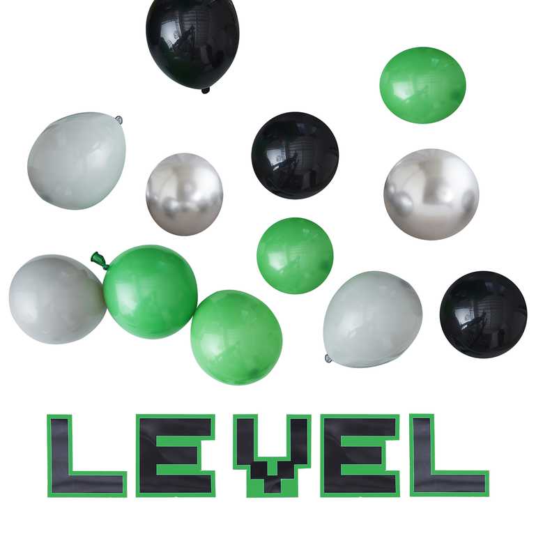 BLÖÐRUPAKKI OG "LEVEL" STAFIR