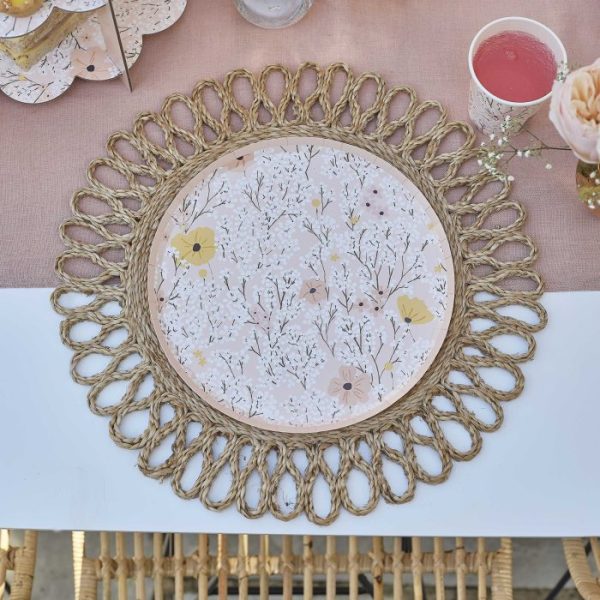 PASTEL FLORAL DISKAR - 8 STK - Image 2