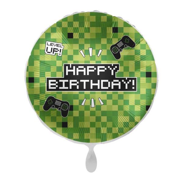 GAME - HAPPY BIRTHDAY BLAÐRA - 18"