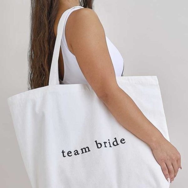 "TEAM BRIDE" TOTE BAG - Image 3