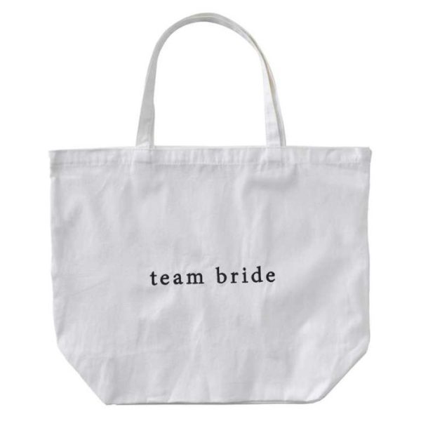 "TEAM BRIDE" TOTE BAG