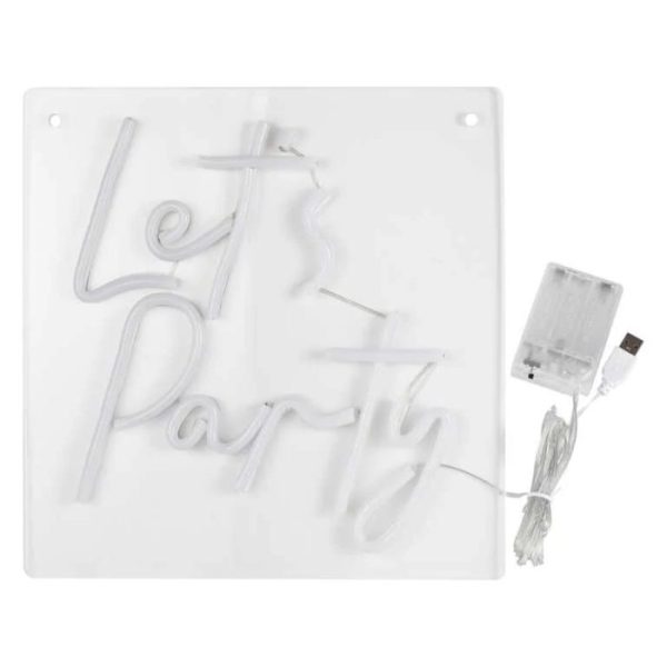 "LET´S PARTY" NEON LJÓS - Image 3